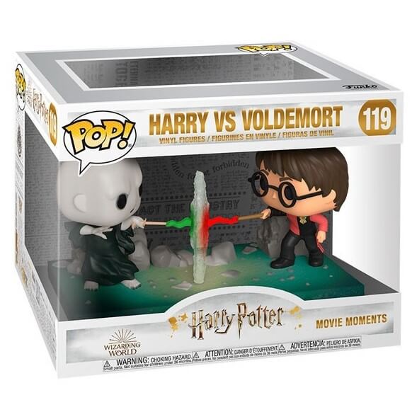 FUNKO POP HARRY POTTER Movie Moments Harry VS Voldemort Vinyl 119 NEW Figure 